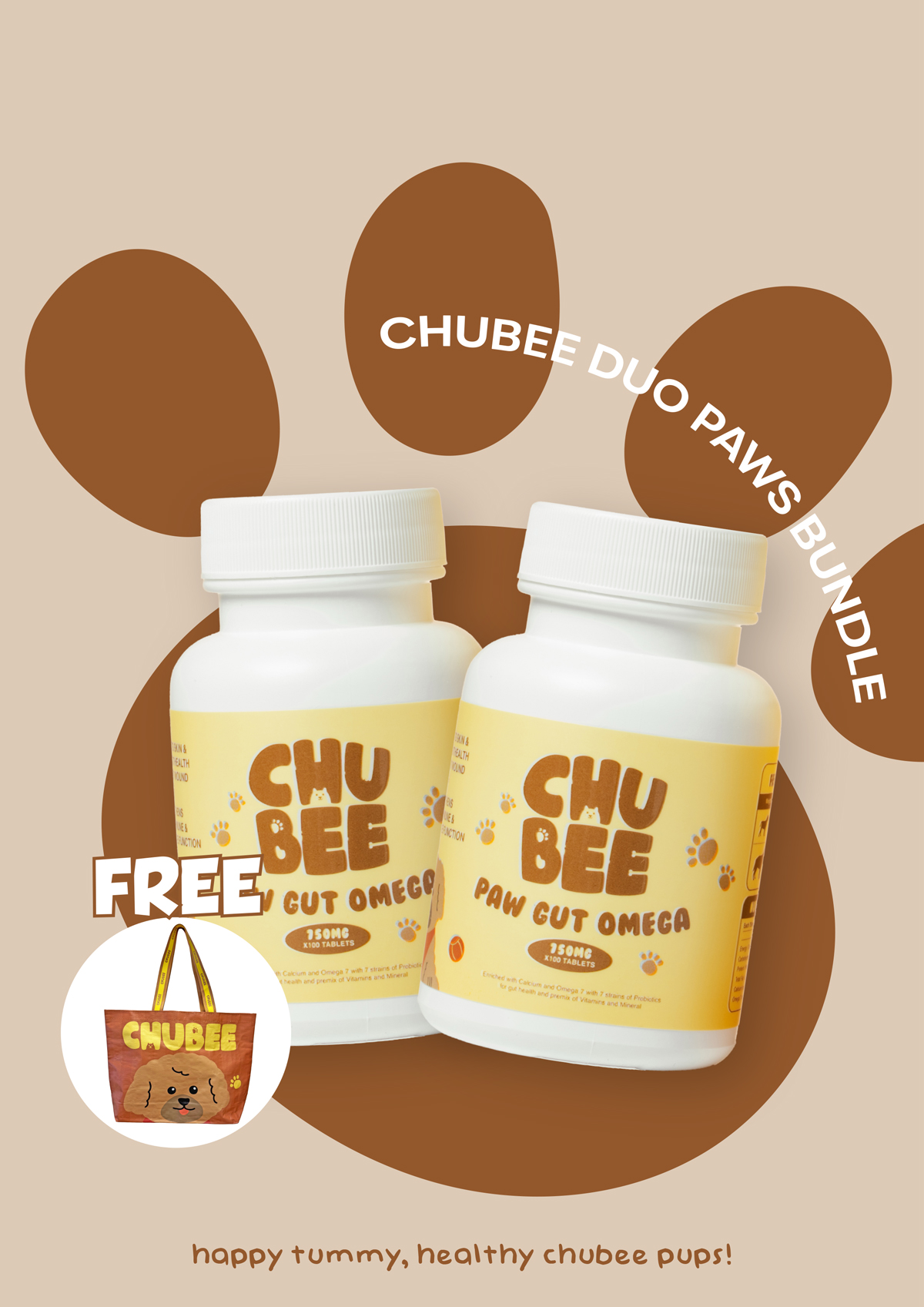 CHUBEE Duo Paws Bundle