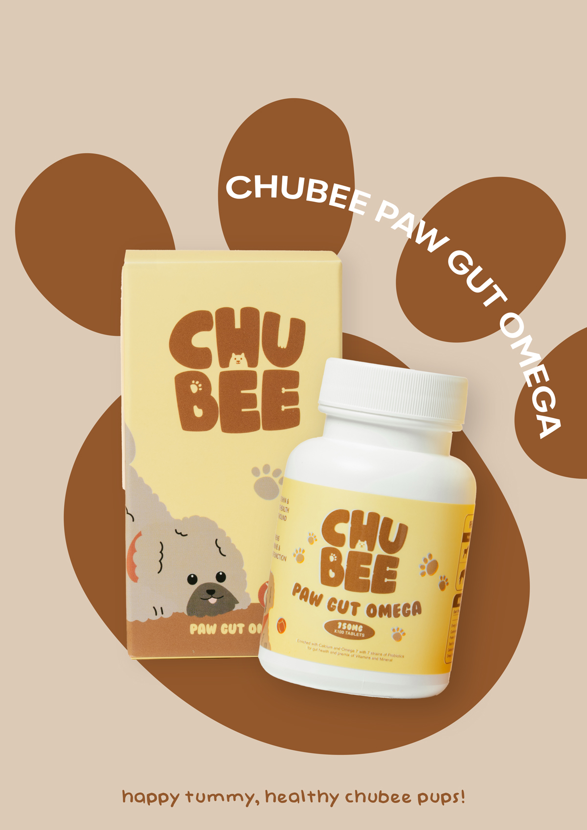 CHUBEE Paw Gut Omega